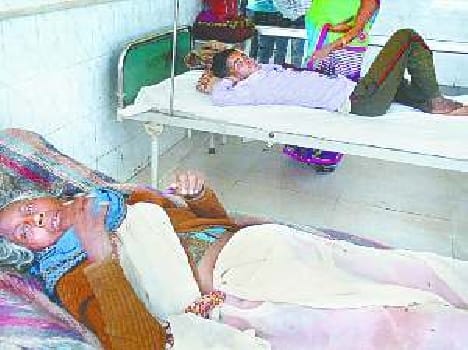 Six injured in road accidents